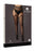 Suspender Rhinestone Pantyhose - Black - OSX