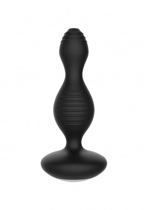 E-Stimulation Vibrating Buttplug - Black