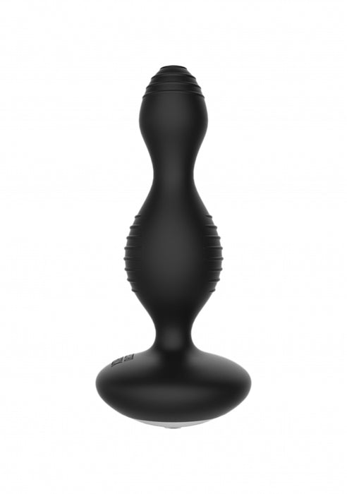 E-Stimulation Vibrating Buttplug - Black