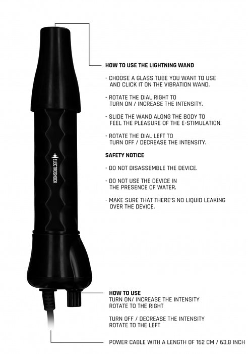 Electro Lightning Wand - Black