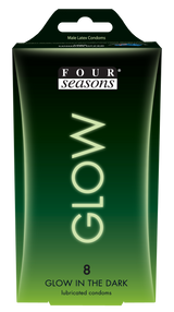 Condom 8pk Glow N Dark 54mm