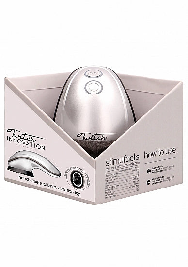 Twitch Hands - Free Suction & Vibration Toy - Silver