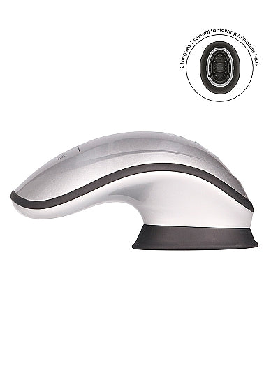 Twitch Hands - Free Suction & Vibration Toy - Silver