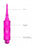 Circe - ABS Bullet With Silicone Sleeve - 10-Speeds - Fuchsia