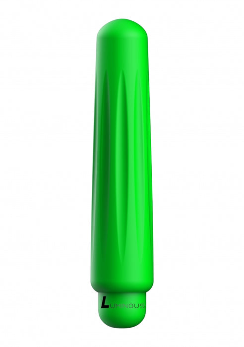 Delia - ABS Bullet With Silicone Sleeve - 10-Speeds - Green