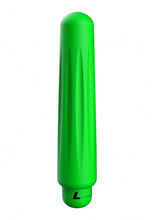 Delia - ABS Bullet With Silicone Sleeve - 10-Speeds - Green