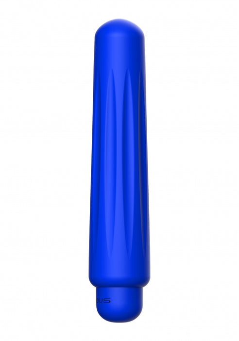 Delia - ABS Bullet With Silicone Sleeve - 10-Speeds - Royal Blue