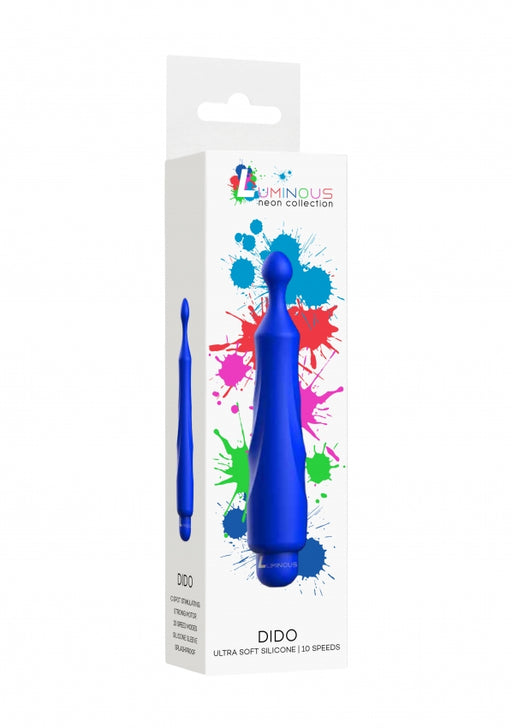 Dido - ABS Bullet With Silicone Sleeve - 10-Speeds - Royal Blue