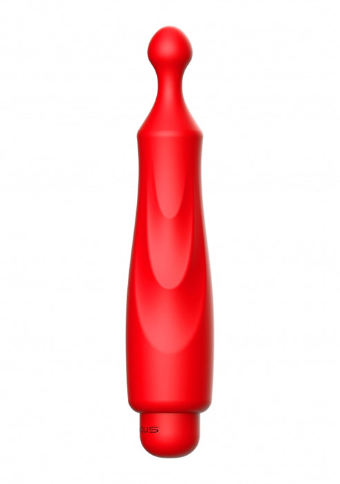 Dido - ABS Bullet With Silicone Sleeve - 10-Speeds - Red