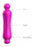 Demi - ABS Bullet With Silicone Sleeve - 10-Speeds - Fuchsia