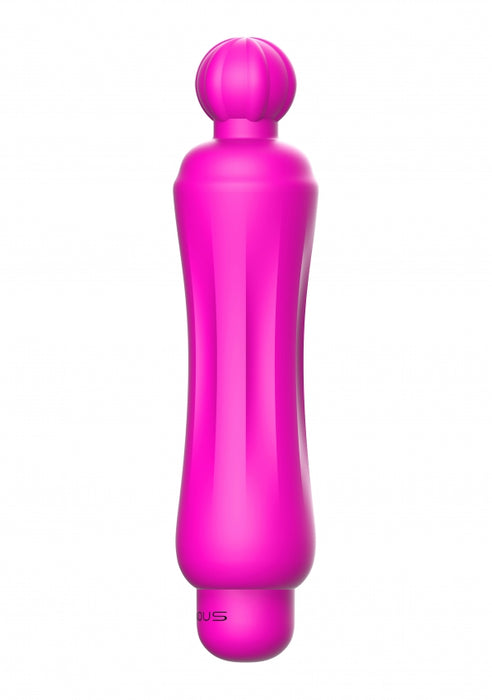 Demi - ABS Bullet With Silicone Sleeve - 10-Speeds - Fuchsia