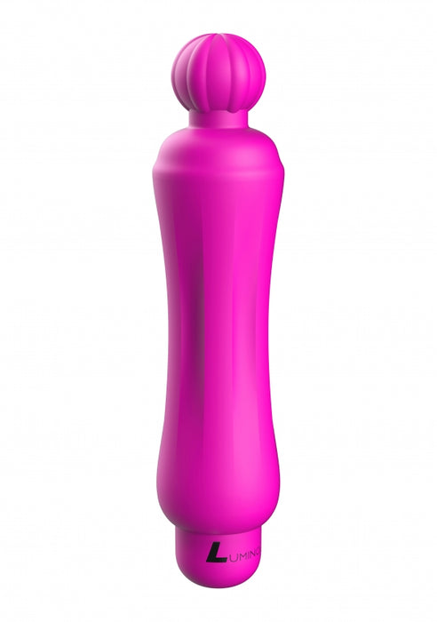 Demi - ABS Bullet With Silicone Sleeve - 10-Speeds - Fuchsia