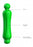 Demi - ABS Bullet With Silicone Sleeve - 10-Speeds - Green