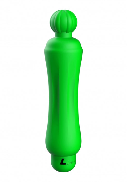 Demi - ABS Bullet With Silicone Sleeve - 10-Speeds - Green