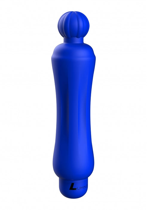 Demi - ABS Bullet With Silicone Sleeve - 10-Speeds - Royal Blue