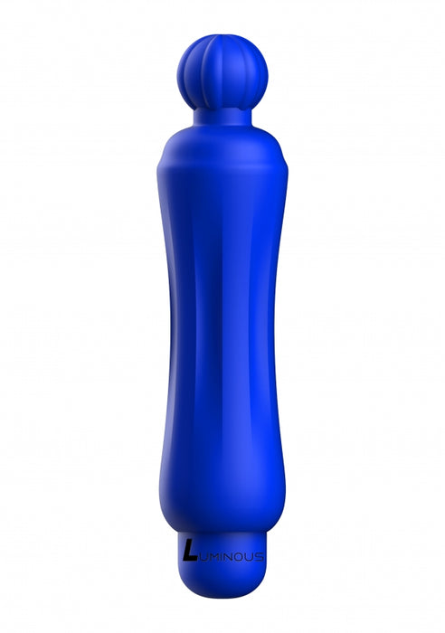 Demi - ABS Bullet With Silicone Sleeve - 10-Speeds - Royal Blue