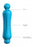 Demi - ABS Bullet With Silicone Sleeve - 10-Speeds - Turquoise