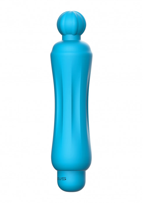 Demi - ABS Bullet With Silicone Sleeve - 10-Speeds - Turquoise