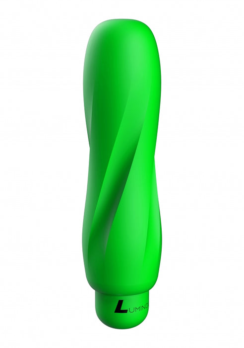 Ella - ABS Bullet With Silicone Sleeve - 10-Speeds - Green