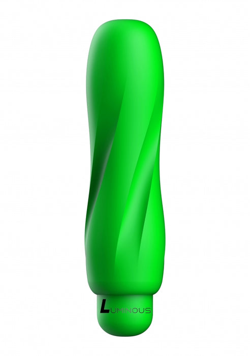 Ella - ABS Bullet With Silicone Sleeve - 10-Speeds - Green