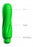 Ella - ABS Bullet With Silicone Sleeve - 10-Speeds - Green