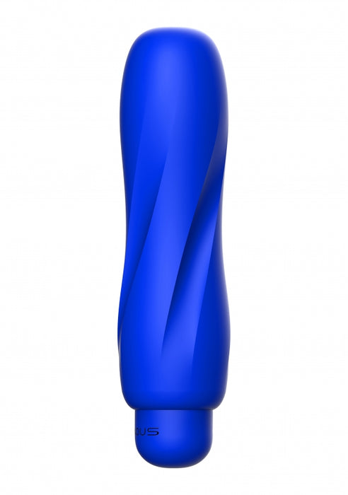 Ella - ABS Bullet With Silicone Sleeve - 10-Speeds - Royal Blue