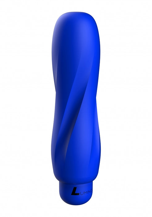 Ella - ABS Bullet With Silicone Sleeve - 10-Speeds - Royal Blue