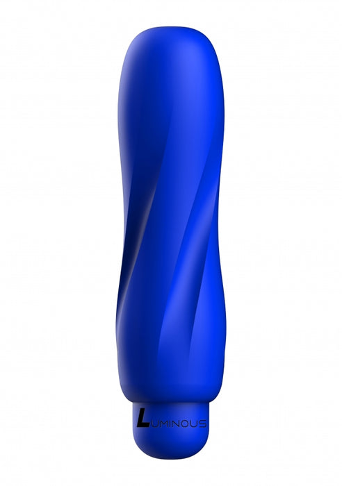 Ella - ABS Bullet With Silicone Sleeve - 10-Speeds - Royal Blue