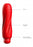 Ella - ABS Bullet With Silicone Sleeve - 10-Speeds - Red