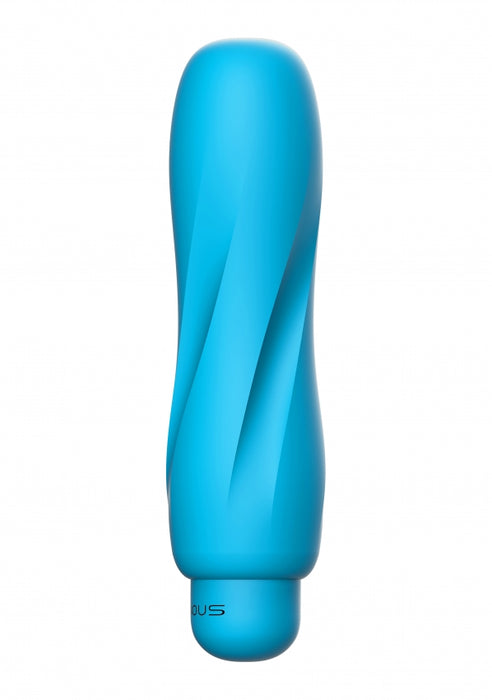 Ella - ABS Bullet With Silicone Sleeve - 10-Speeds - Turquoise