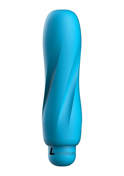 Ella - ABS Bullet With Silicone Sleeve - 10-Speeds - Turquoise