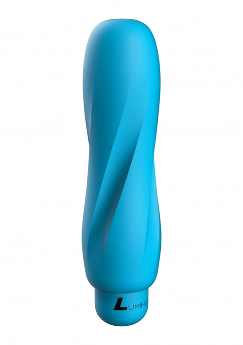 Ella - ABS Bullet With Silicone Sleeve - 10-Speeds - Turquoise