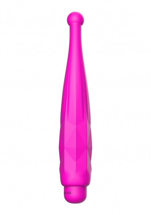 Lyra - ABS Bullet With Silicone Sleeve - 10-Speeds - Fuchsia