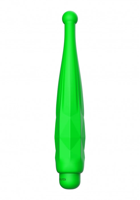 Lyra - ABS Bullet With Silicone Sleeve - 10-Speeds - Green