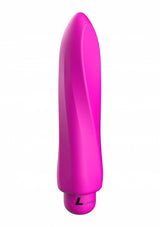 Myra - ABS Bullet With Silicone Sleeve - 10-Speeds - Fuchsia