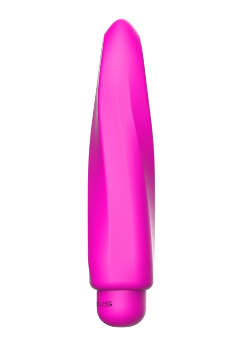 Myra - ABS Bullet With Silicone Sleeve - 10-Speeds - Fuchsia