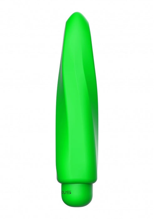 Myra - ABS Bullet With Silicone Sleeve - 10-Speeds - Green