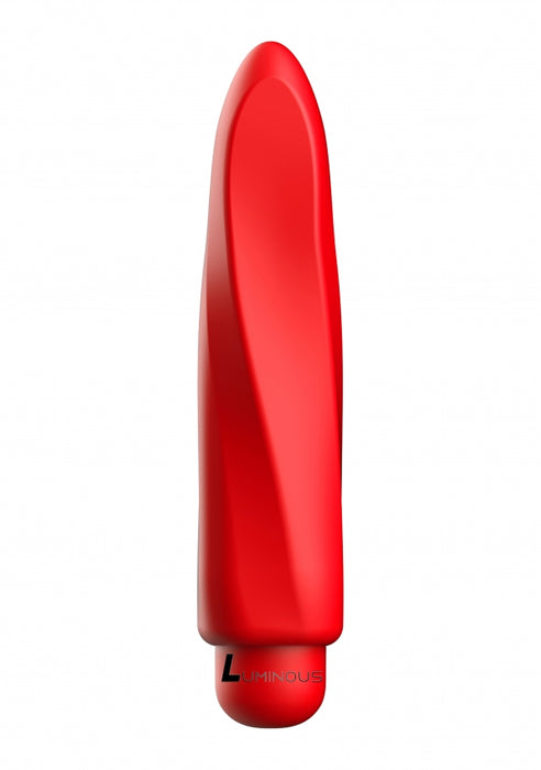 Myra - ABS Bullet With Silicone Sleeve - 10-Speeds - Red