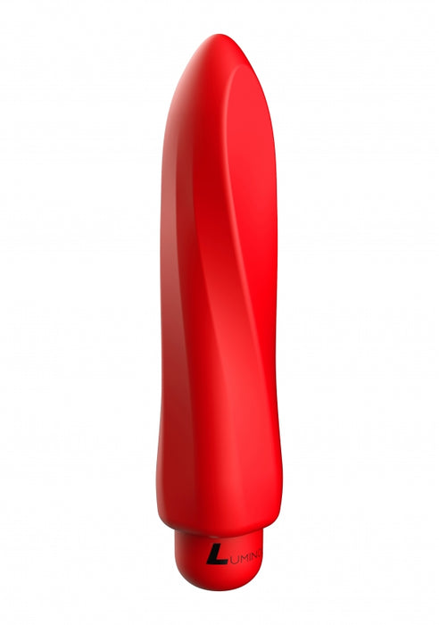 Myra - ABS Bullet With Silicone Sleeve - 10-Speeds - Red