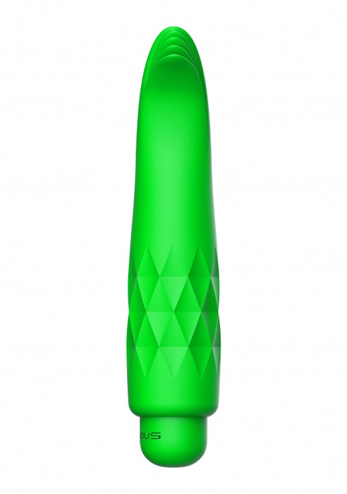 Zoe - ABS Bullet With Silicone Sleeve - 10-Speeds - Green