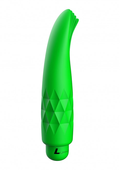 Zoe - ABS Bullet With Silicone Sleeve - 10-Speeds - Green