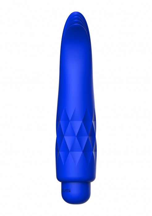 Zoe - ABS Bullet With Silicone Sleeve - 10-Speeds - Royal Blue