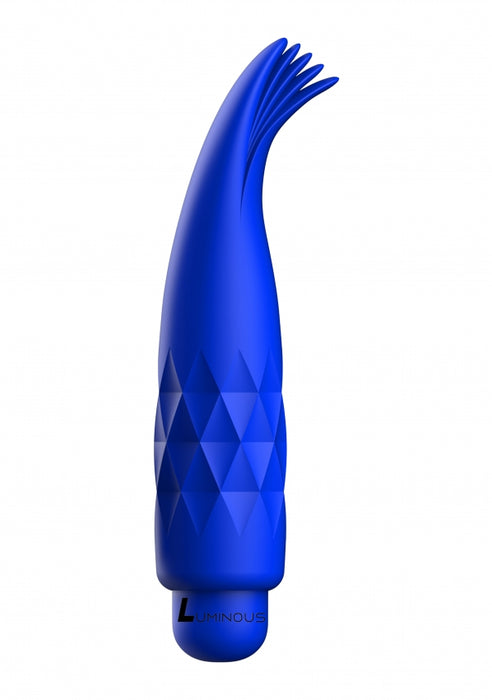 Zoe - ABS Bullet With Silicone Sleeve - 10-Speeds - Royal Blue