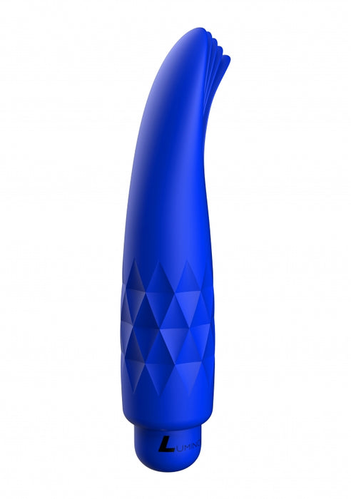 Zoe - ABS Bullet With Silicone Sleeve - 10-Speeds - Royal Blue