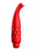 Zoe - ABS Bullet With Silicone Sleeve - 10-Speeds - Red