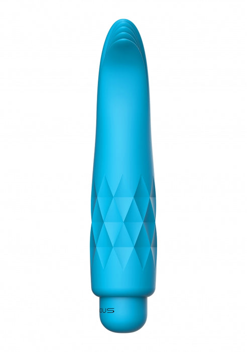 Zoe - ABS Bullet With Silicone Sleeve - 10-Speeds - Turqiose