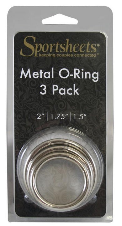 Metal O Ring 3 Pack 2"