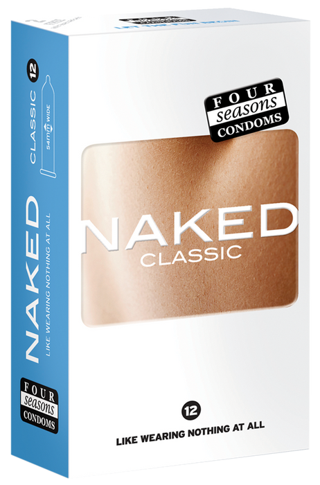 Condom Ultra Thin 12pk Naked Classic 54mm