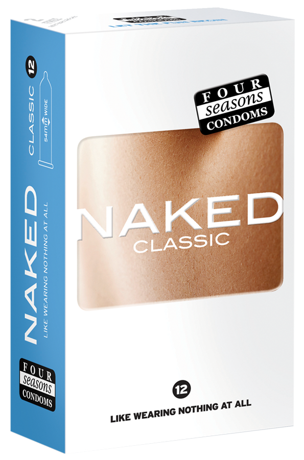 Condom Ultra Thin 12pk Naked Classic 54mm