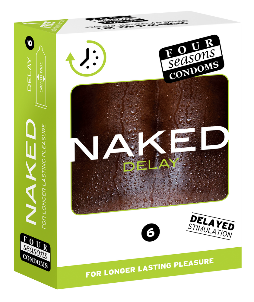 Condom 12pk Naked Delay 54mm